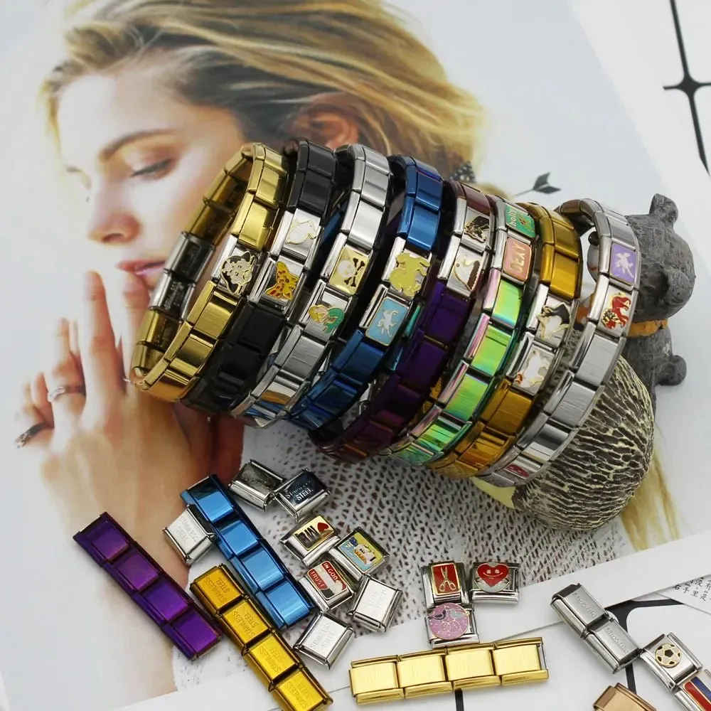 Hapiship Italian Elastic Charm Bracelet