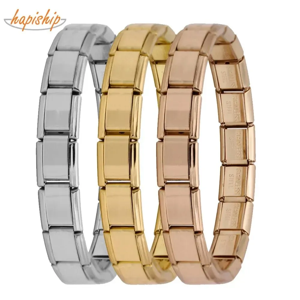 Hapiship Italian Elastic Charm Bracelet