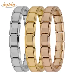 Hapiship Italian Elastic Charm Bracelet