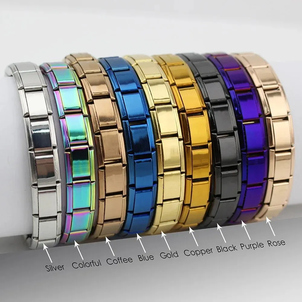 Hapiship Italian Elastic Charm Bracelet