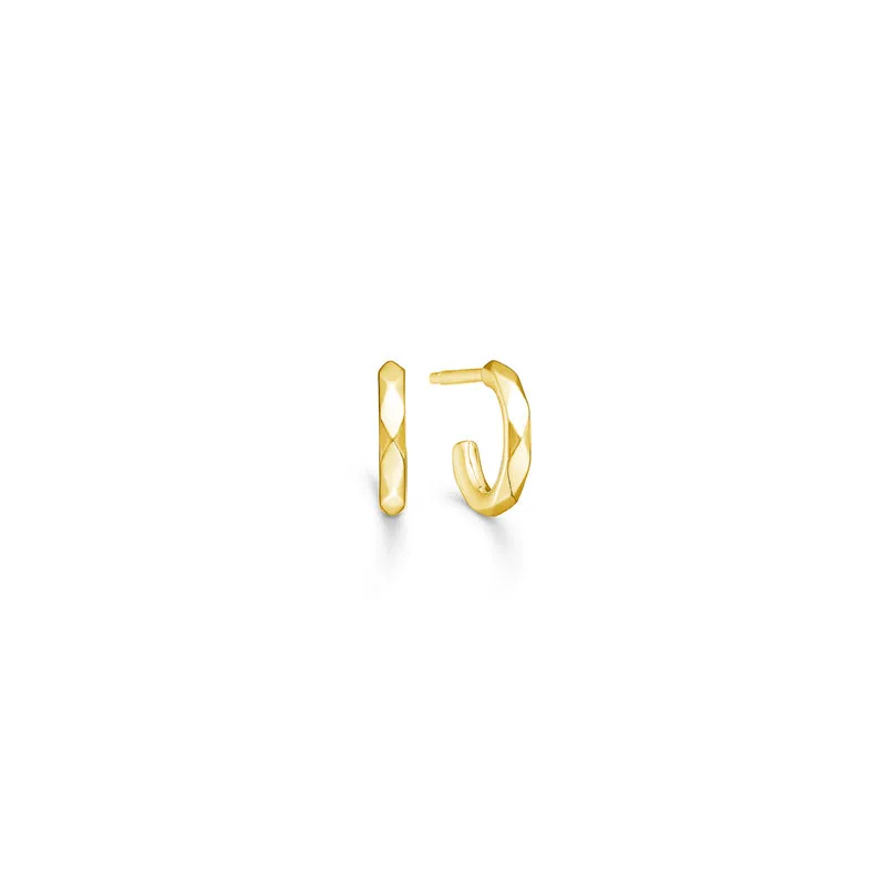 Harlequin Mini Hoops - Gold