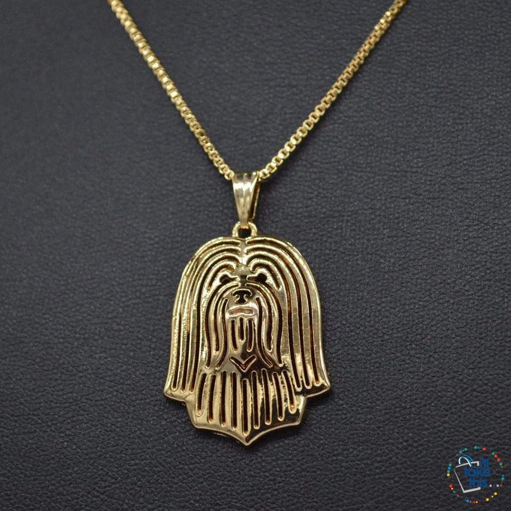Havanese Dog Lovers' a unique designed Pendant in Silver, Gold or Rose Gold plating   BONUS Necklace
