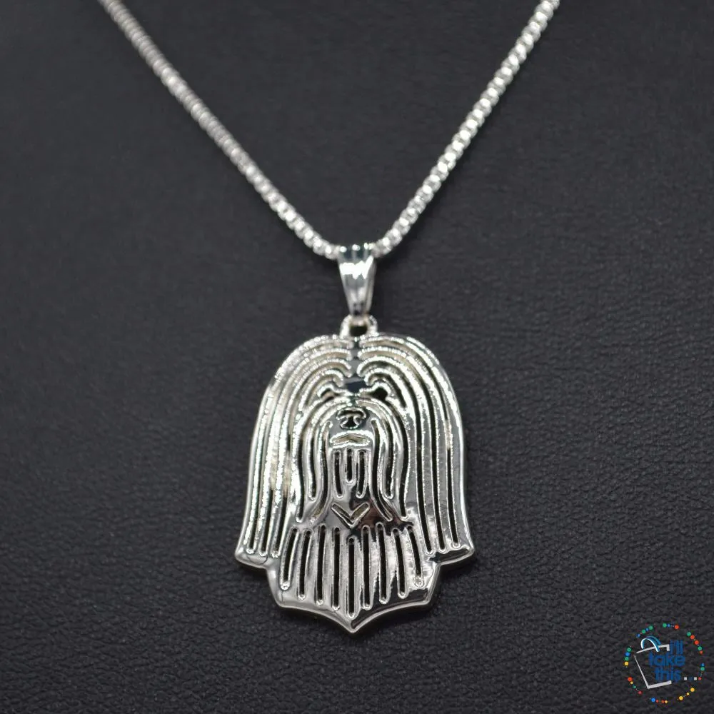 Havanese Dog Lovers' a unique designed Pendant in Silver, Gold or Rose Gold plating   BONUS Necklace
