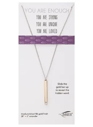 Hidden Message Necklaces