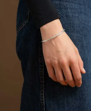 Hilltribe Sterling Silver Tribal Design Adjustable Bracelet