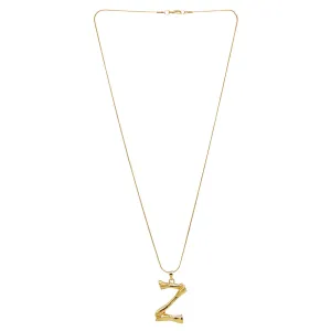 Joker & Witch Z Initial Pendant Necklace for Women
