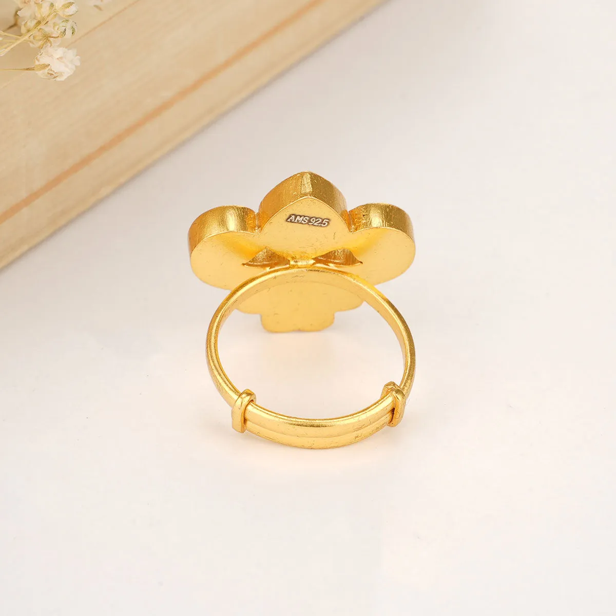 Kamalika Kundan Ring