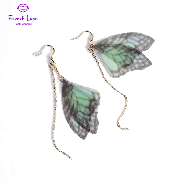Le Papillon Vert Earrings