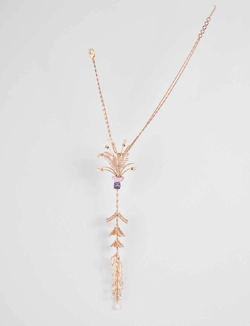 Le Sunset Palm Free Fall Pendant
