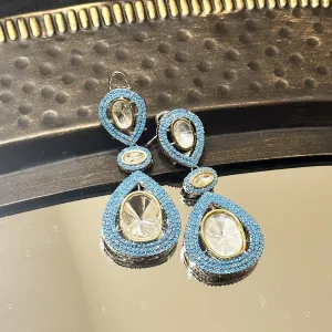 Leasha Moissanite Studded Earrings
