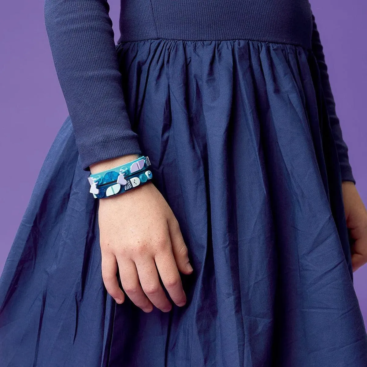 LEGO Dots Into The Deep Bracelets with Charms DIY Bracelet Kit for Ages 6 