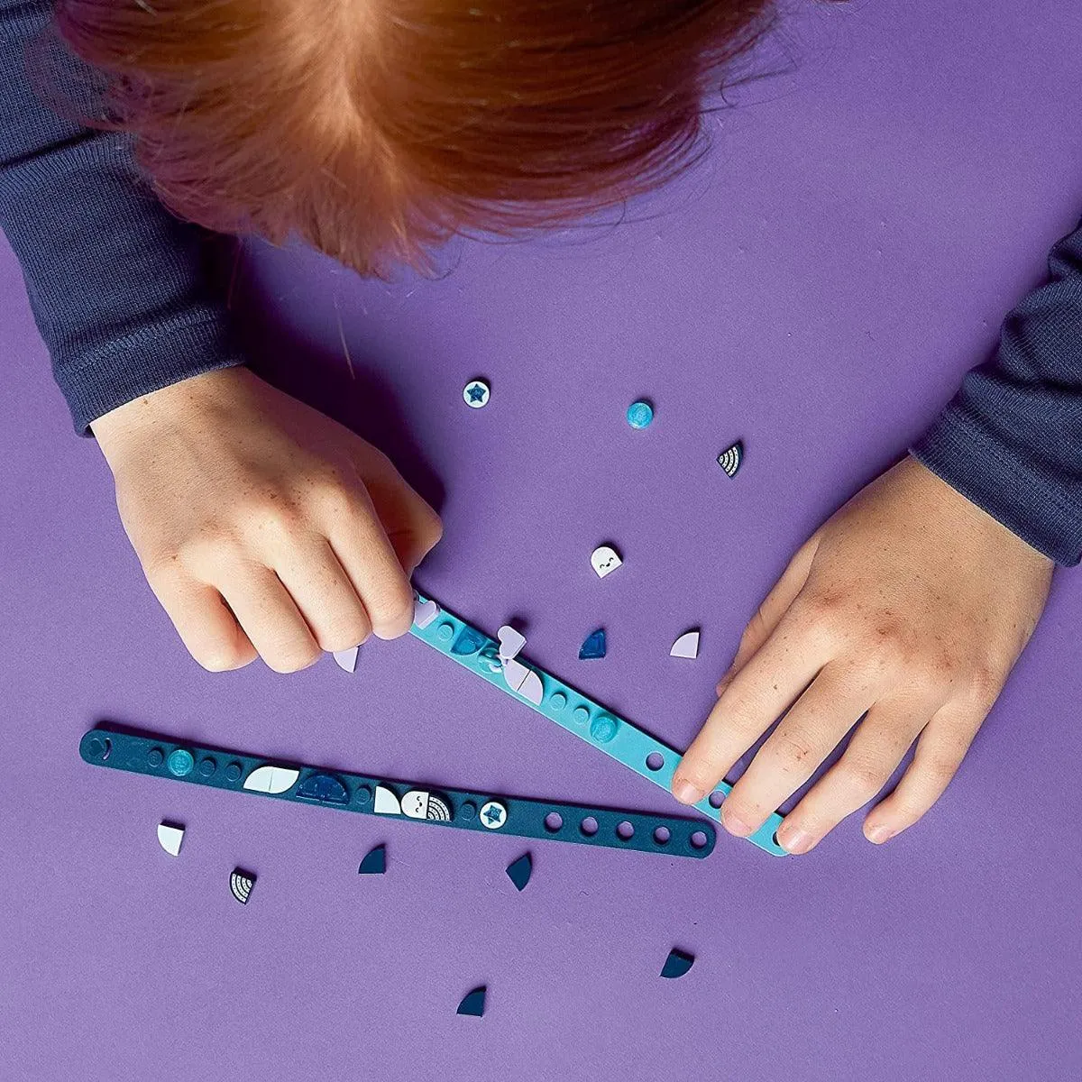 LEGO Dots Into The Deep Bracelets with Charms DIY Bracelet Kit for Ages 6 
