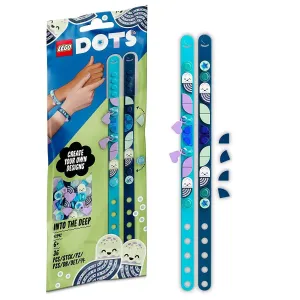 LEGO Dots Into The Deep Bracelets with Charms DIY Bracelet Kit for Ages 6 