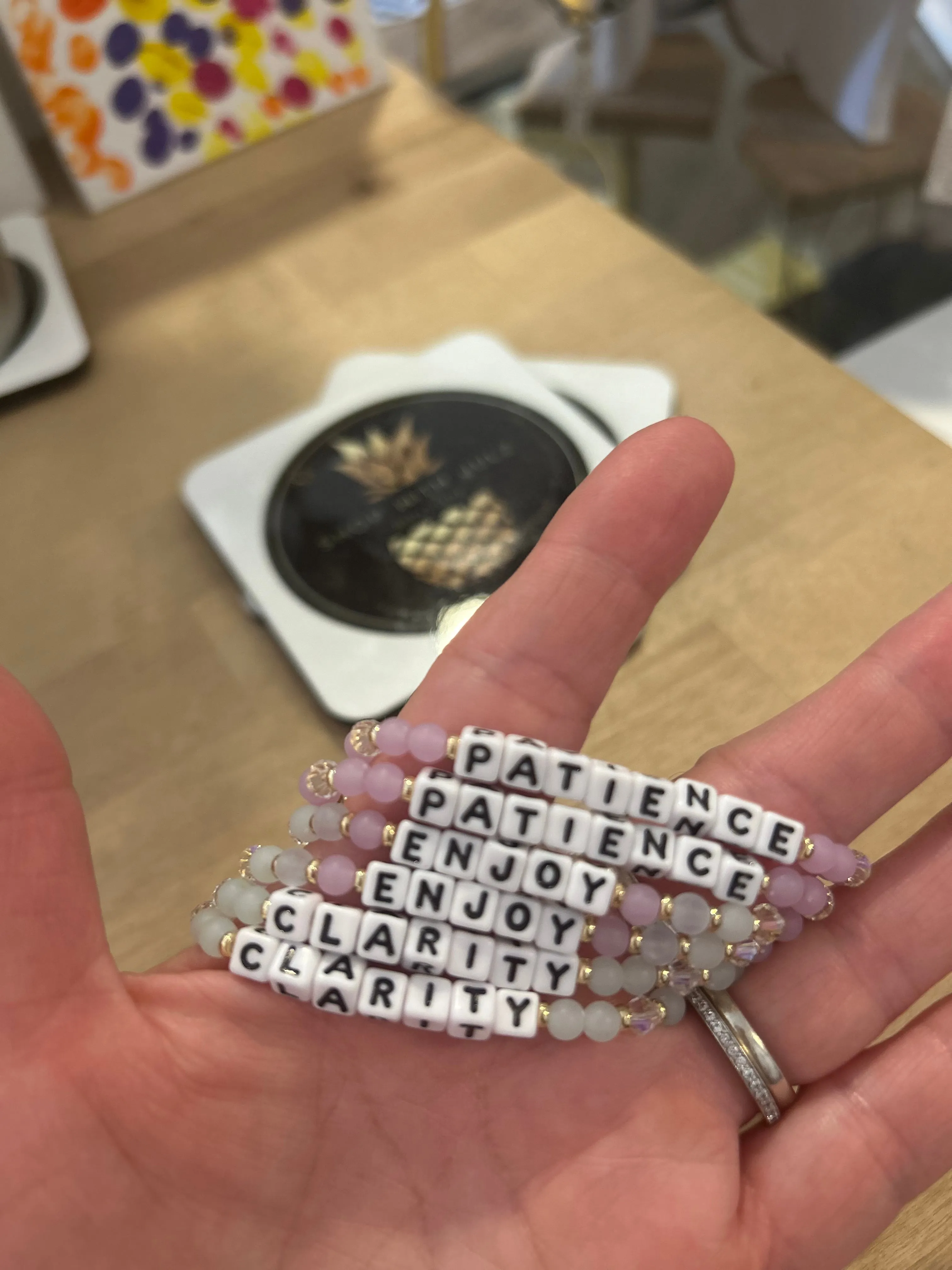 Little Word Project Bracelets