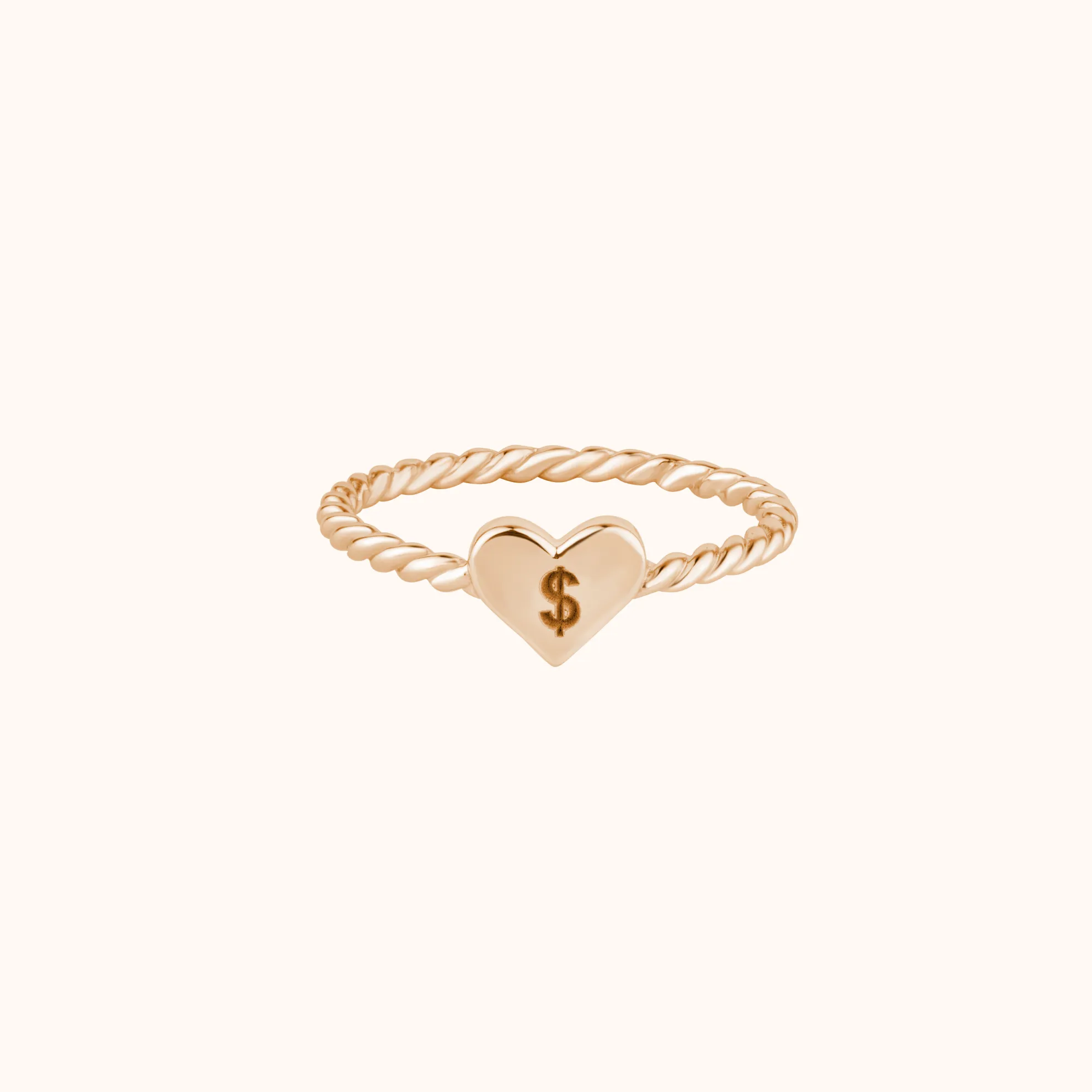 Luxurious Dollar Symbol Ring