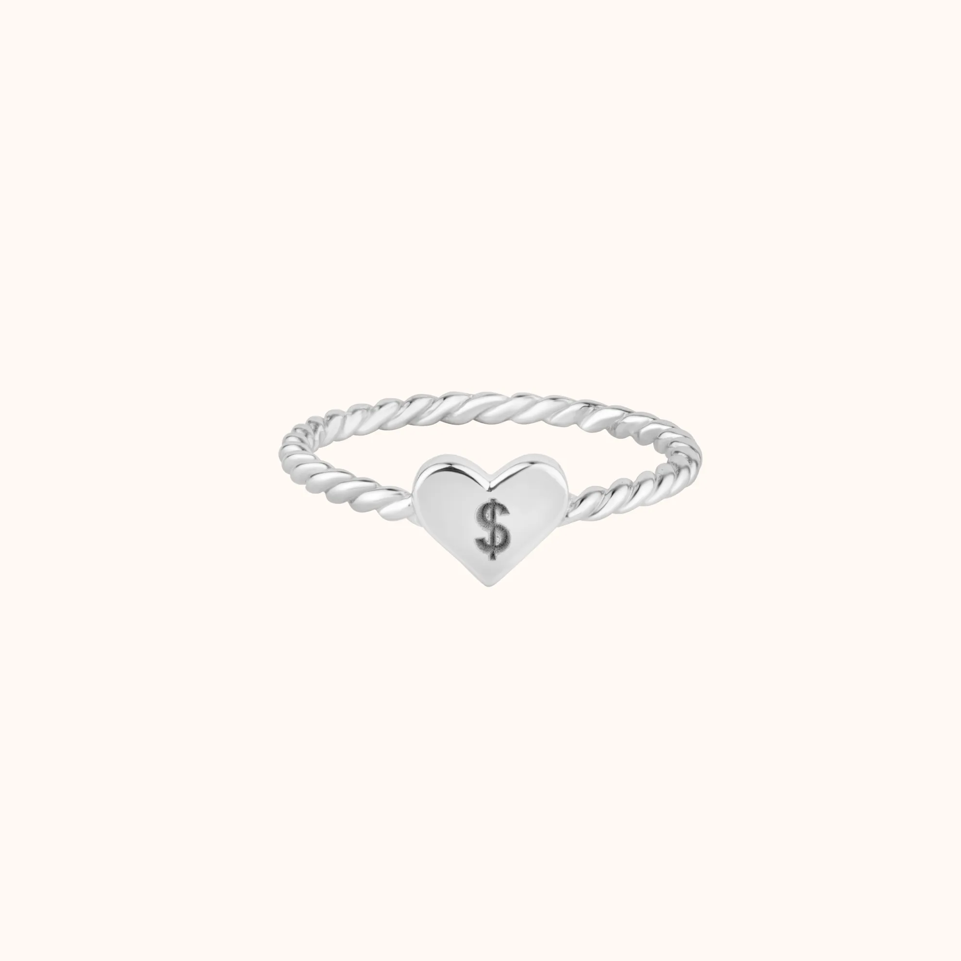 Luxurious Dollar Symbol Ring