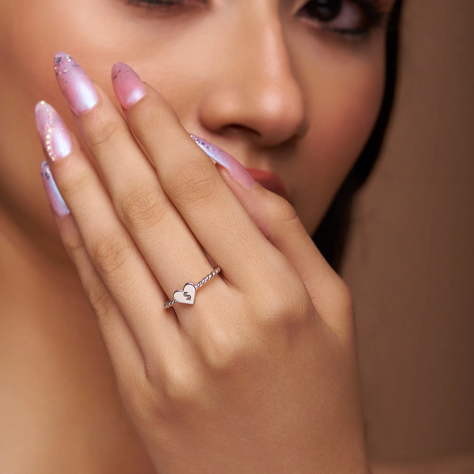 Luxurious Dollar Symbol Ring