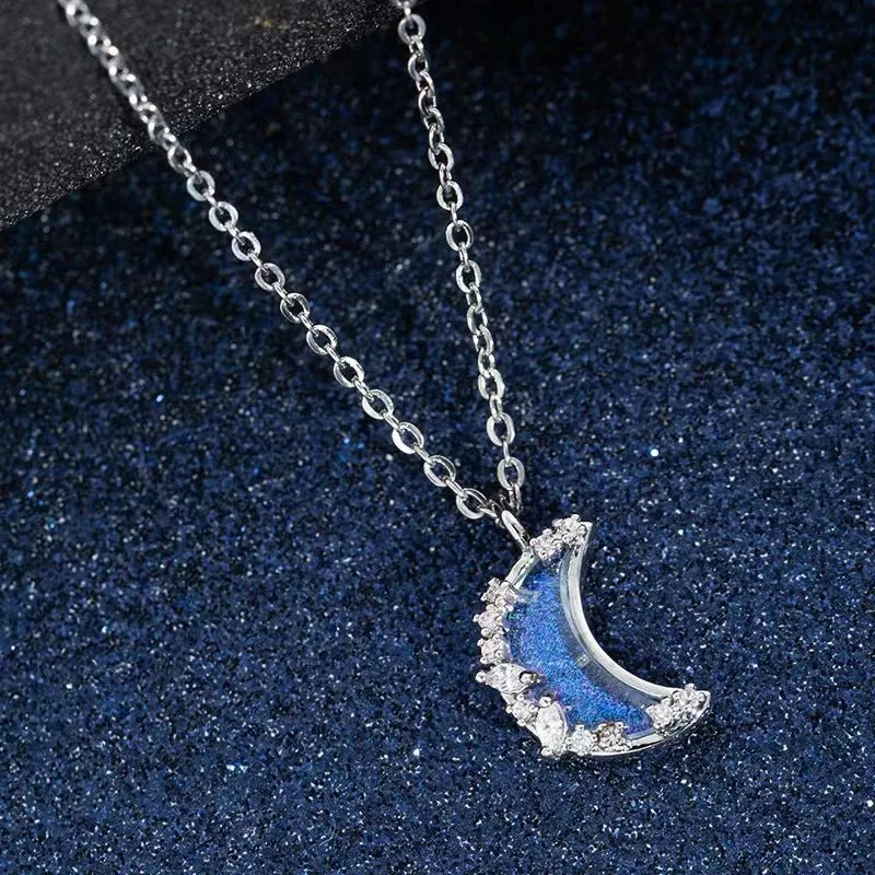 Magical Elegant Fantasy Necklace - Kawaii Cosmic Pendent Jewelry
