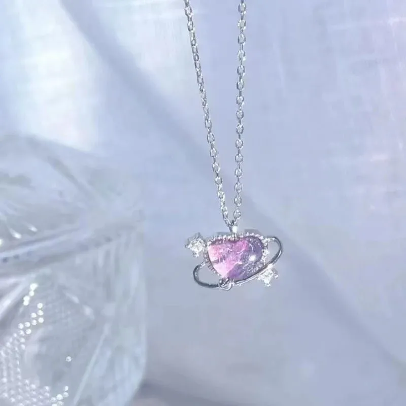 Magical Elegant Fantasy Necklace - Kawaii Cosmic Pendent Jewelry