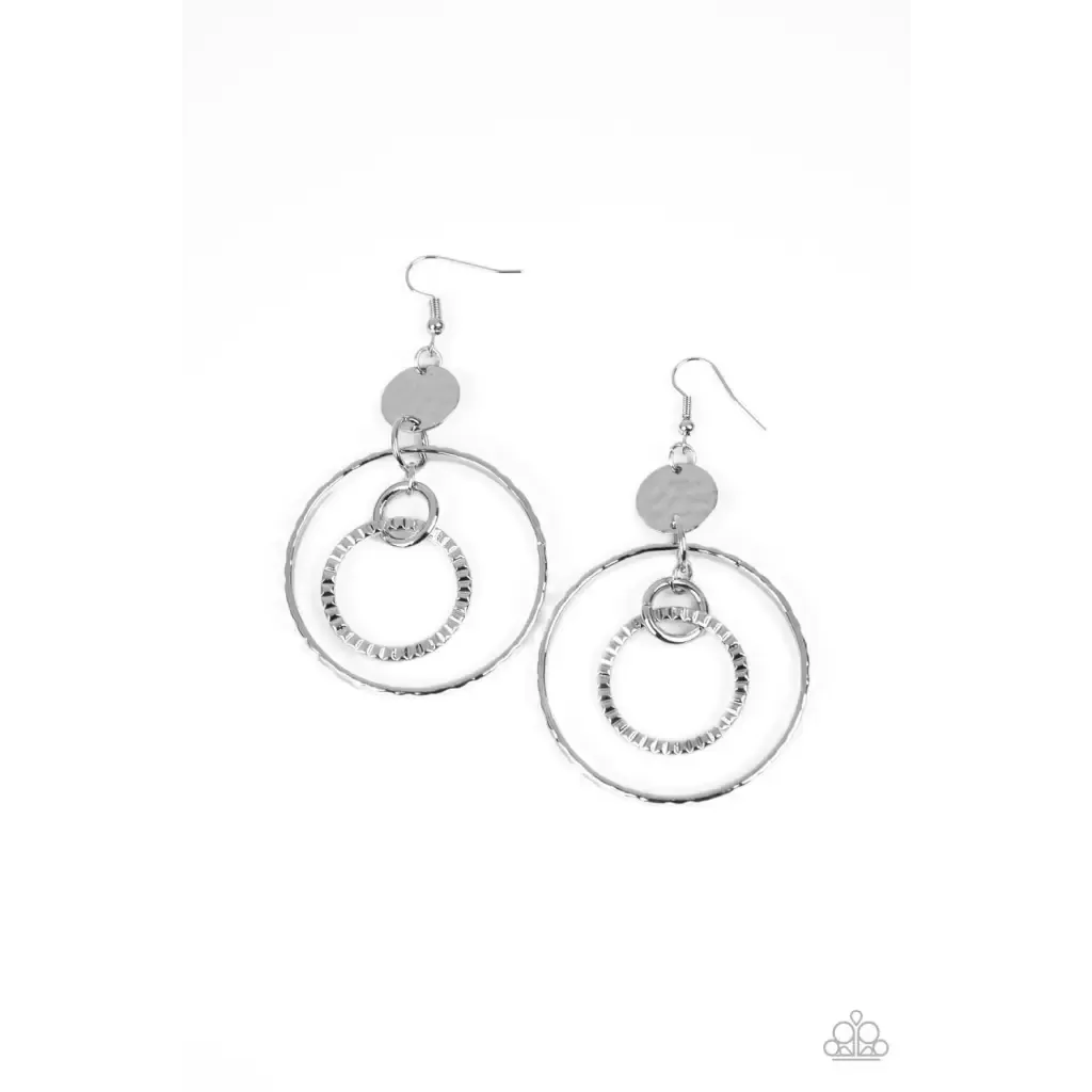 Mechanical Mecca - Silver Earrings
