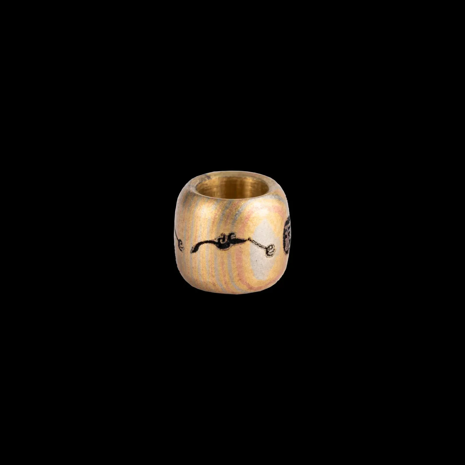 Mokume-gane Bead