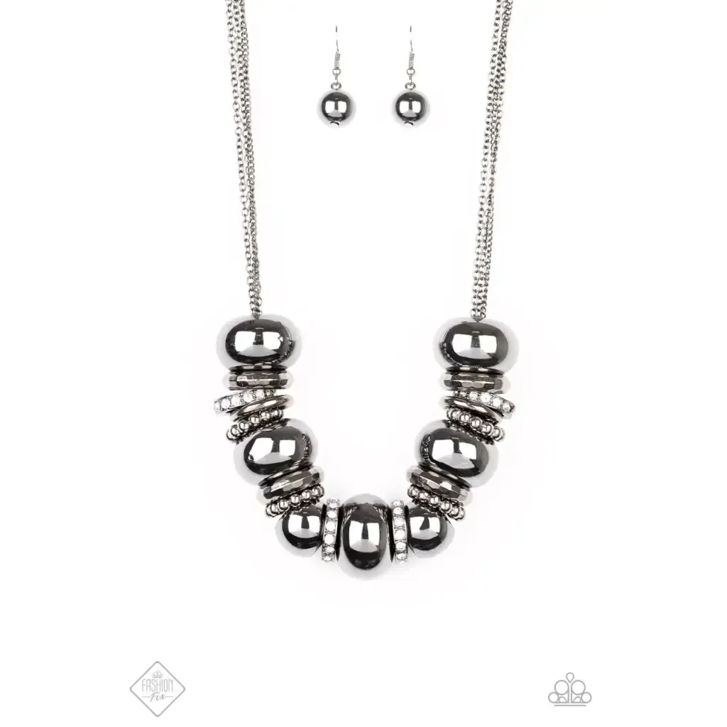 Only The Brave - Black Necklace
