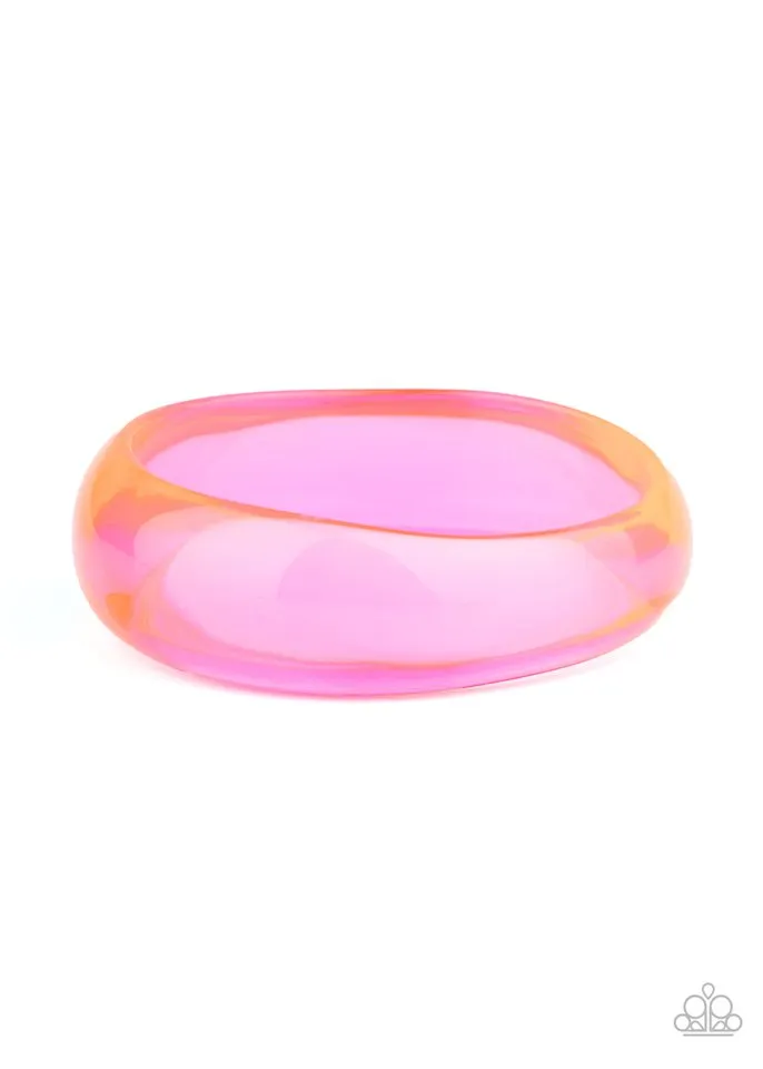 Paparazzi Bracelet ~ Major Material Girl - Pink