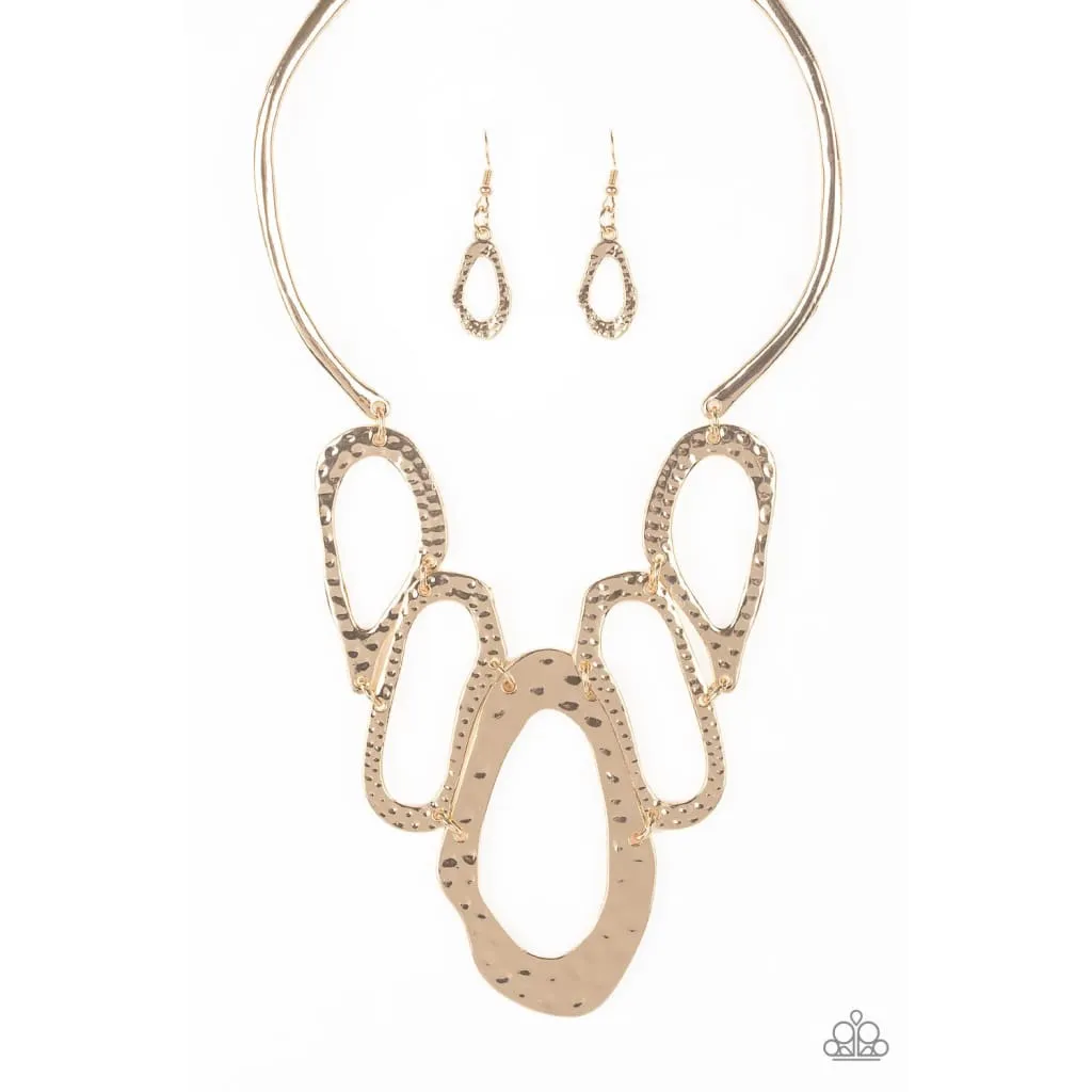 Paparazzi Prime Prowess - Gold Necklace