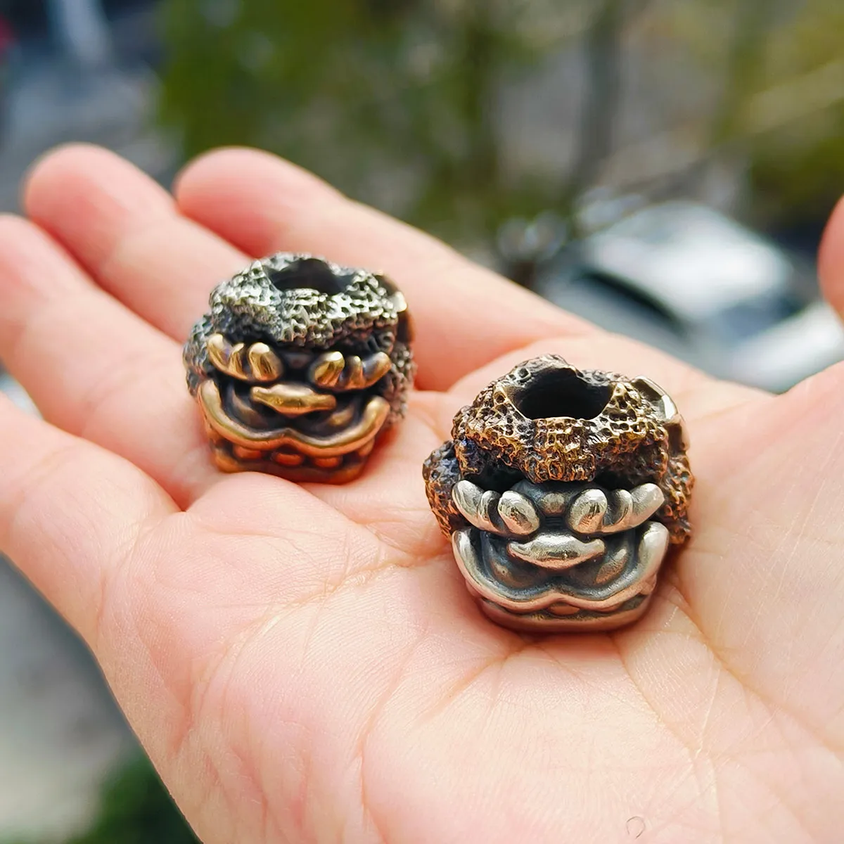 Phase Objects Bronze Lion Beads Custom Made GearBLog Exclusive Limit