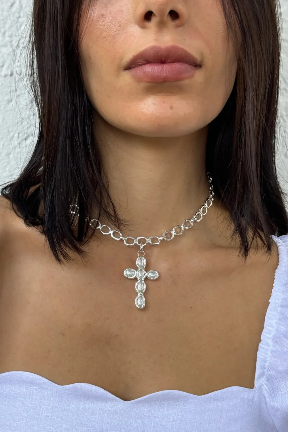 Pulpo Charm Chain in Silver