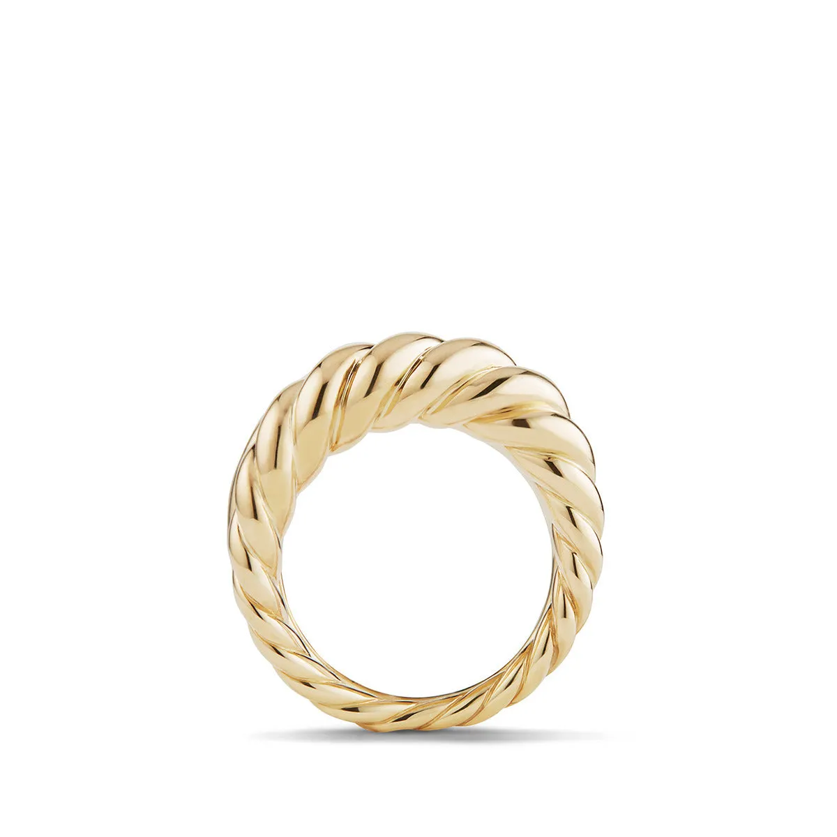 Pure Form Stack Rings in 18K Yellow Gold