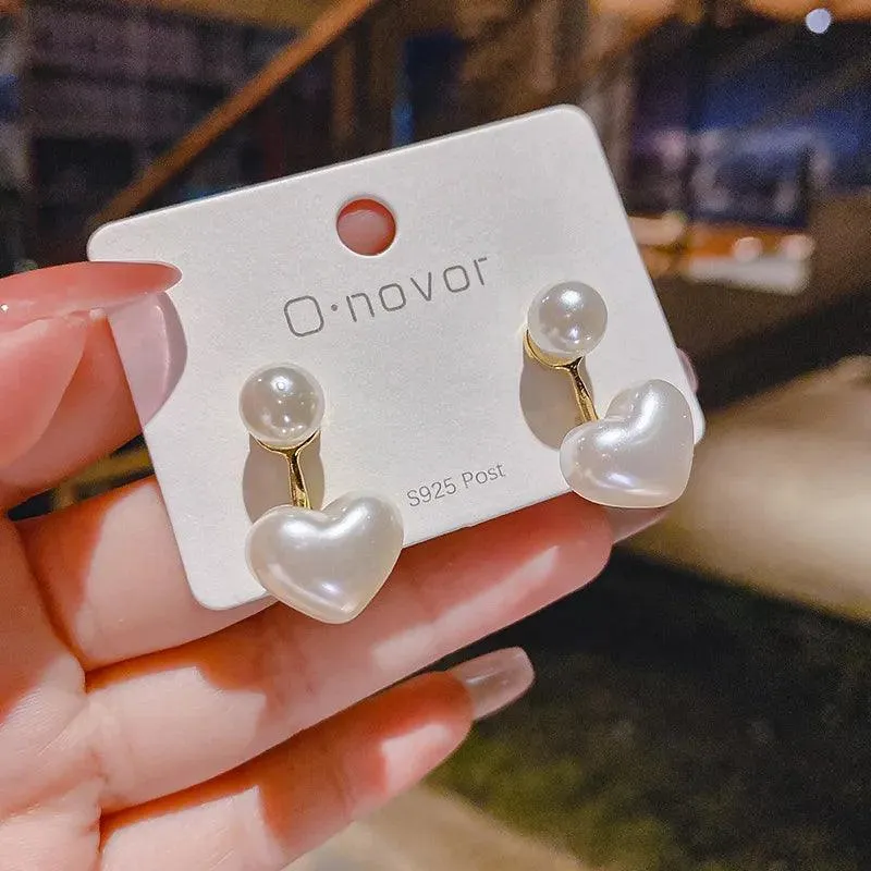 Retro Gold Circle Stud Earrings: Vintage Korean Jewelry - Stylish Women's Fashion