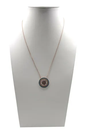 Rose Gold Zeus Necklace