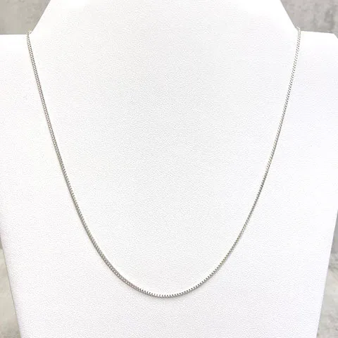 Round Box Chain Necklace