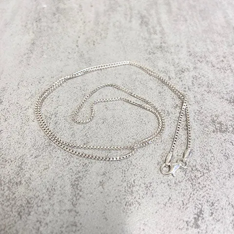 Round Box Chain Necklace