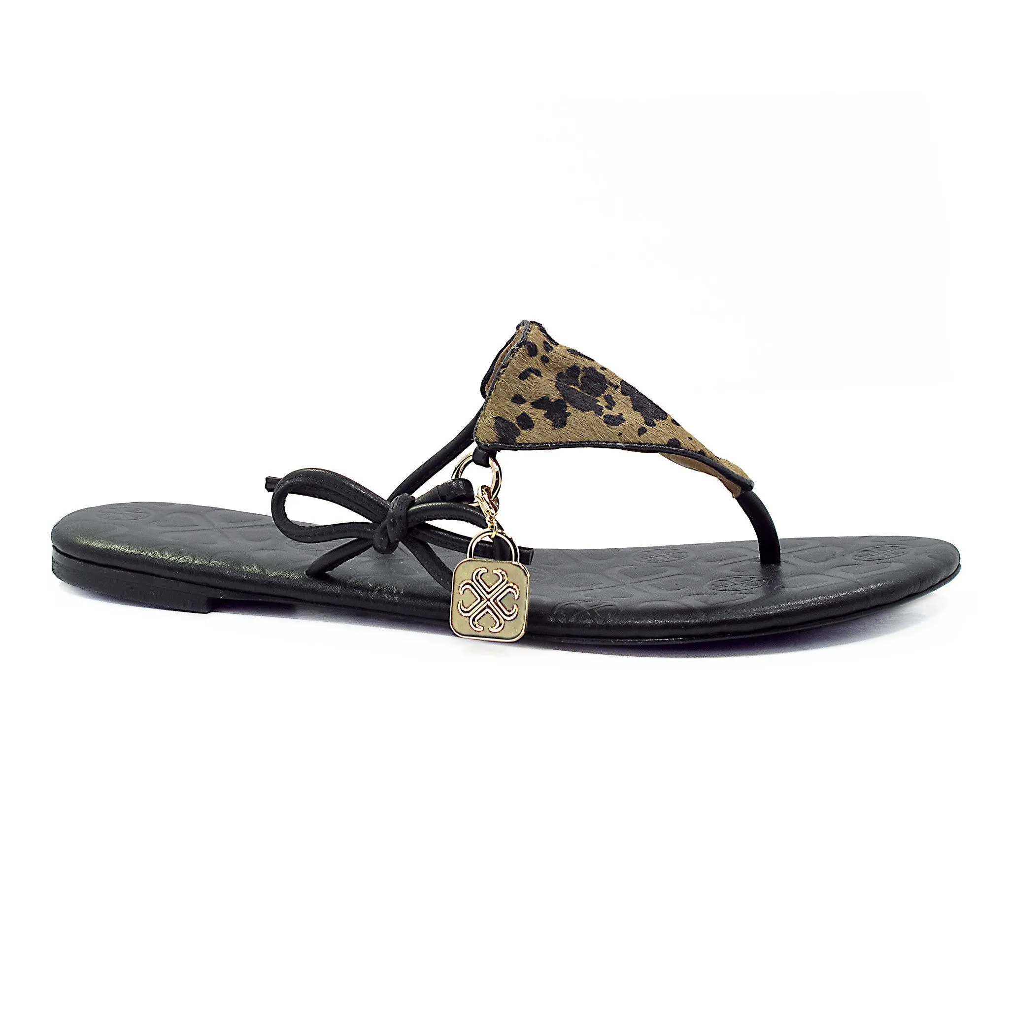 SICILY MUCCA BIKINI THONG - BROWN/BLACK