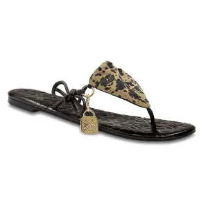 SICILY MUCCA BIKINI THONG - BROWN/BLACK