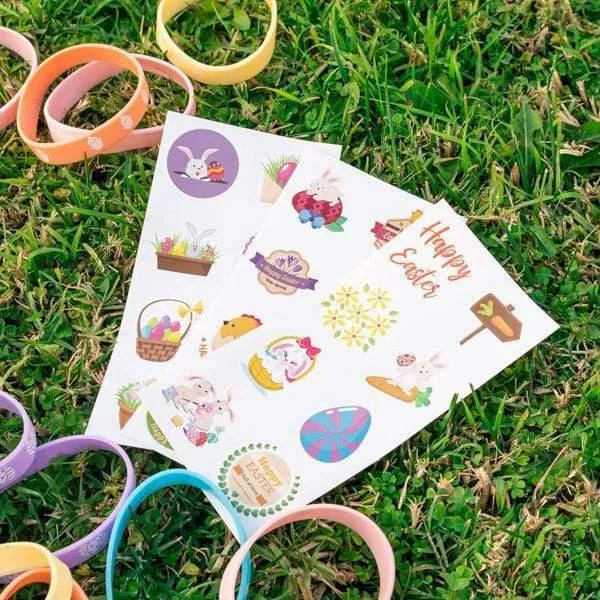 Silly Slap Bracelets 72 Piece Party Pack