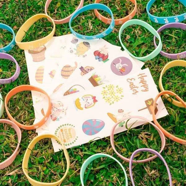 Silly Slap Bracelets 72 Piece Party Pack