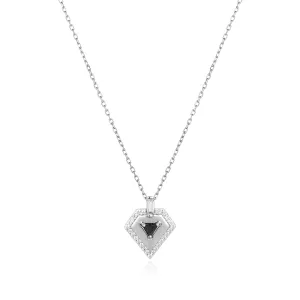 Silver Geometric Necklace