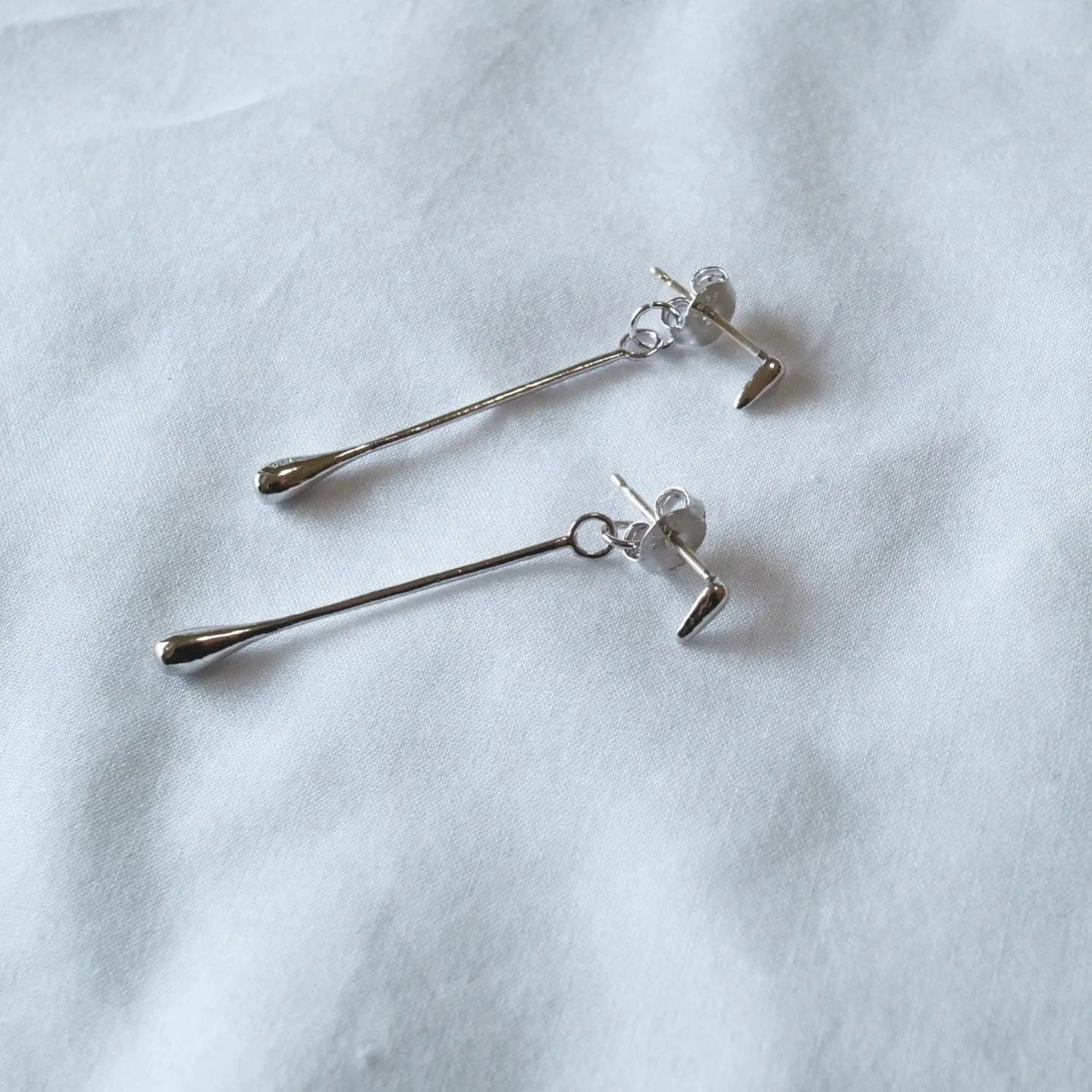 Silver925 Drop Long Pierce P022