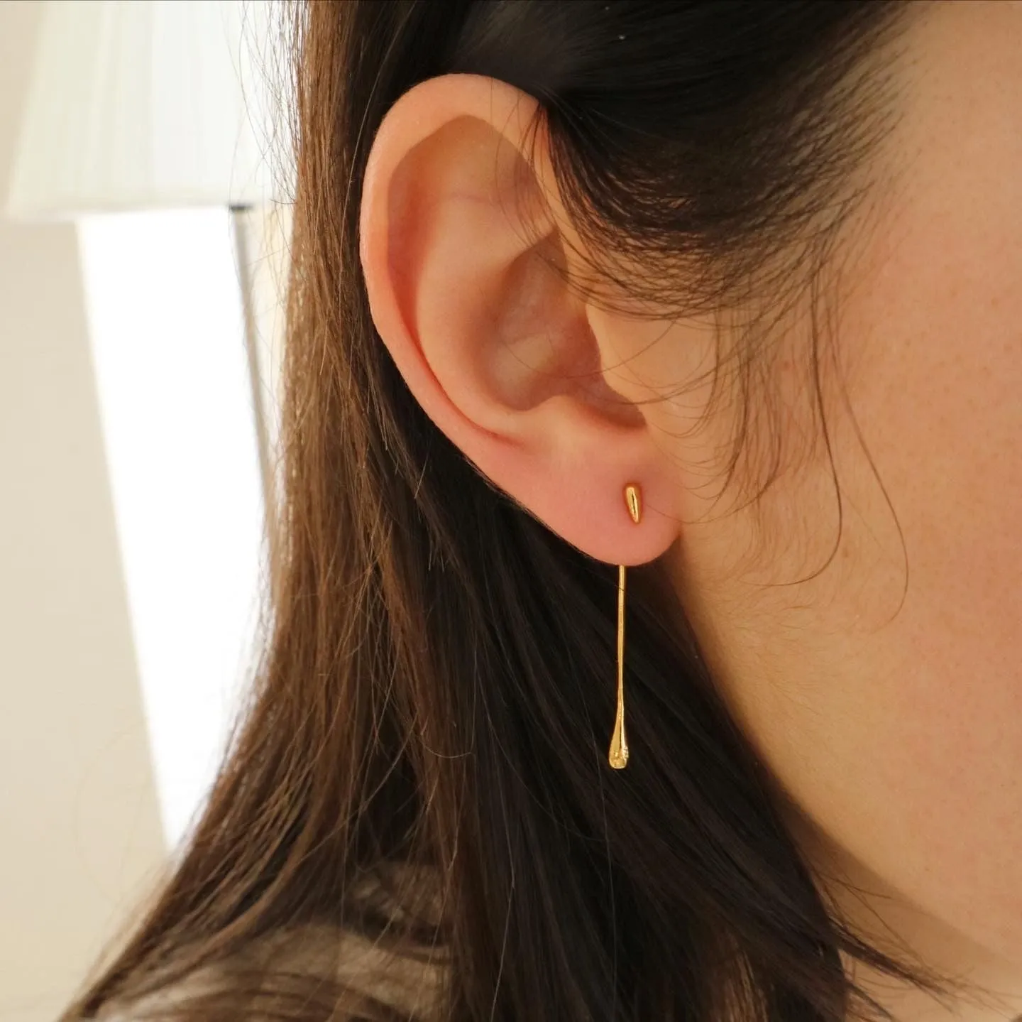 Silver925 Drop Long Pierce P022