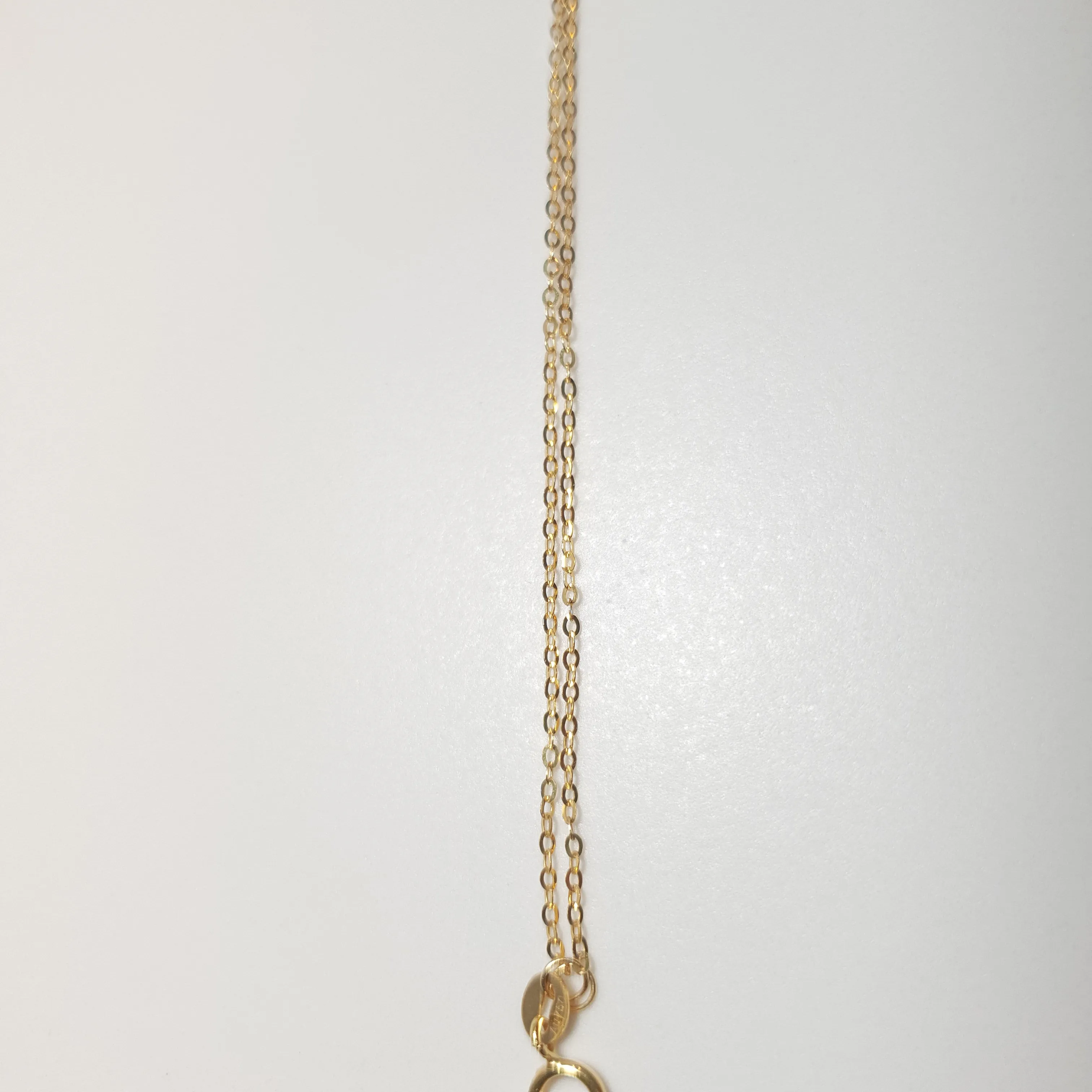 Single O Link Chain, 18k Yellow Gold