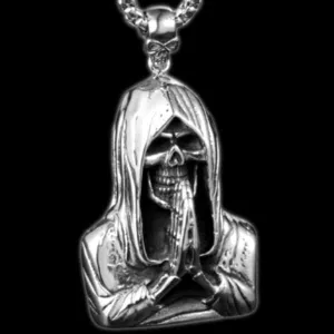Skull Pray Necklace
