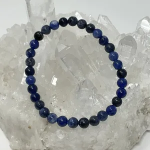 Sodalite 6MM Round Bracelet