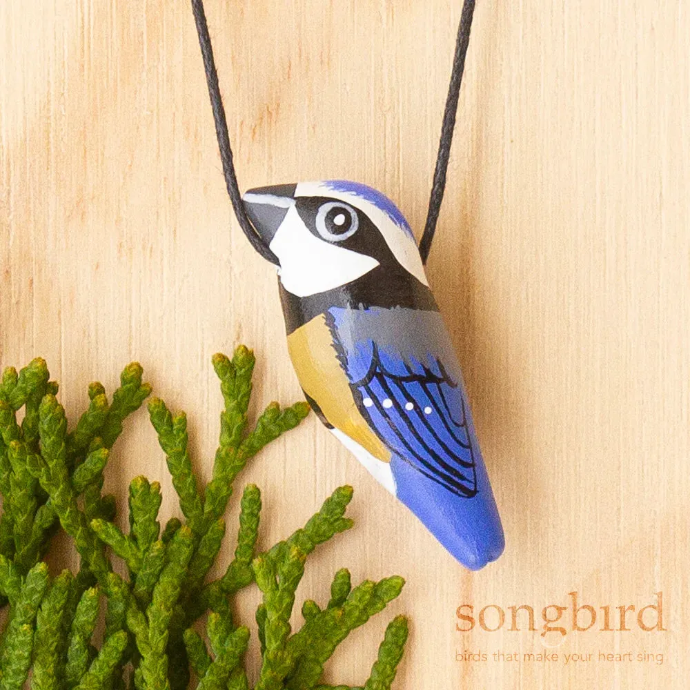 Songbird Whistle Necklaces - Blue Tit