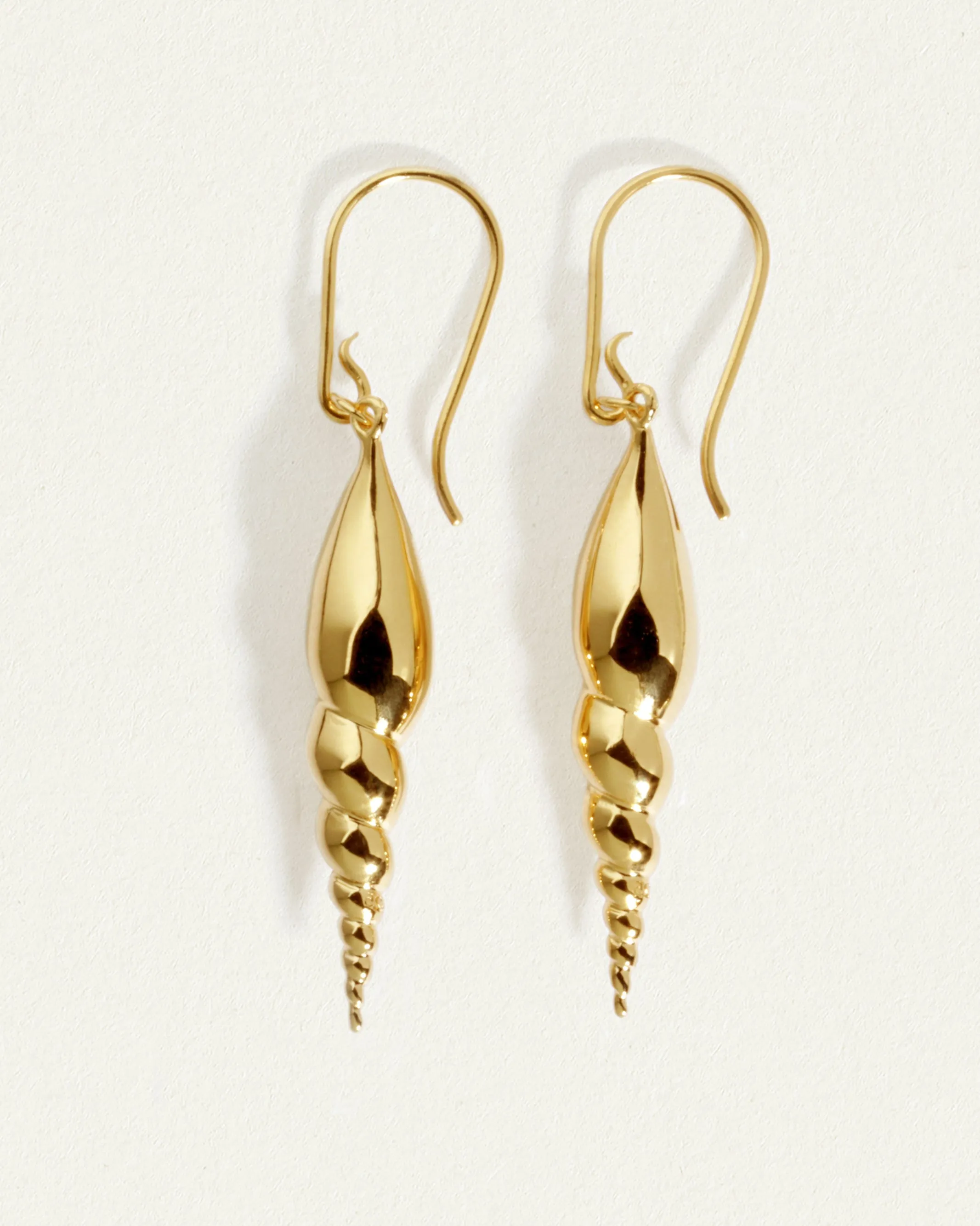 Spire Earrings Gold Vermeil