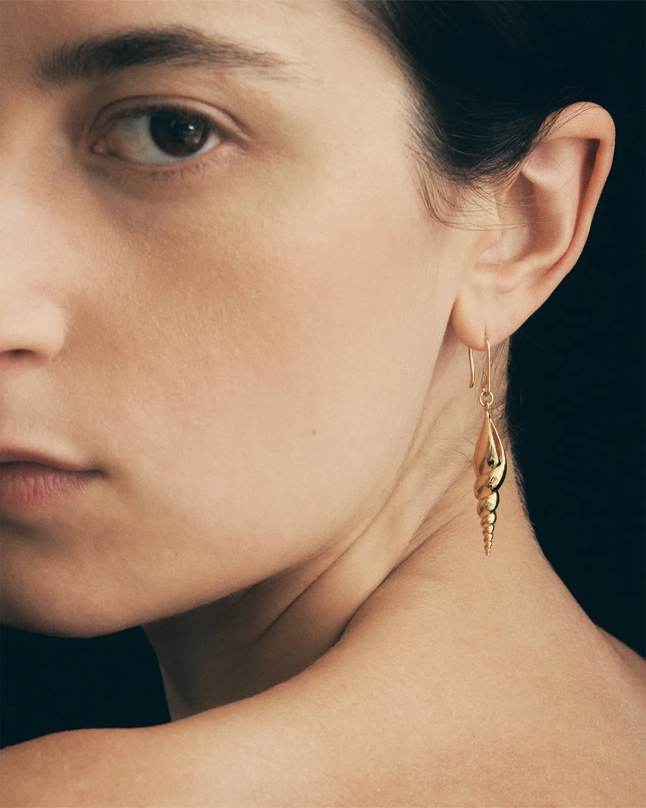 Spire Earrings Gold Vermeil