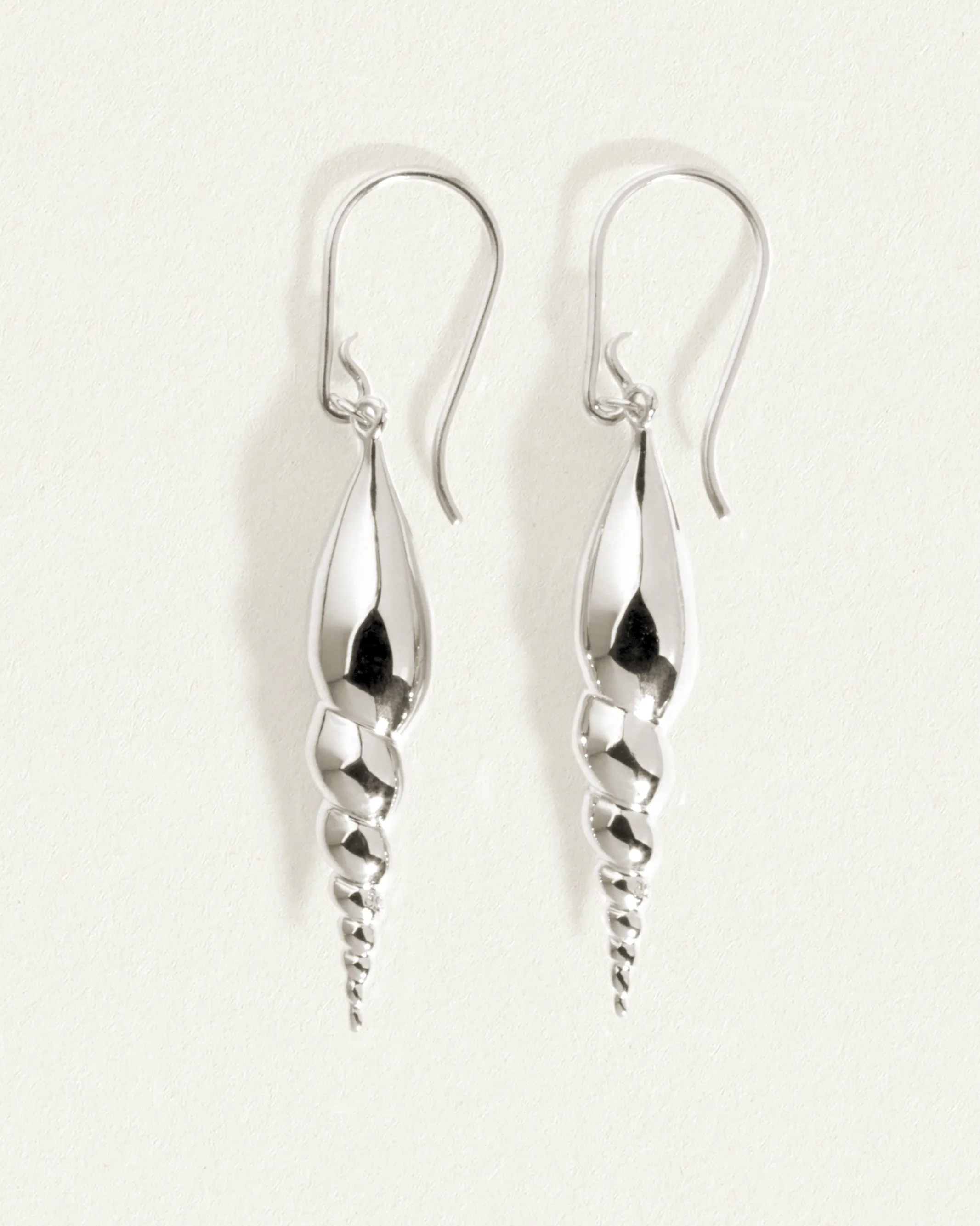 Spire Earrings Silver