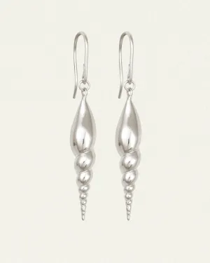 Spire Earrings Silver